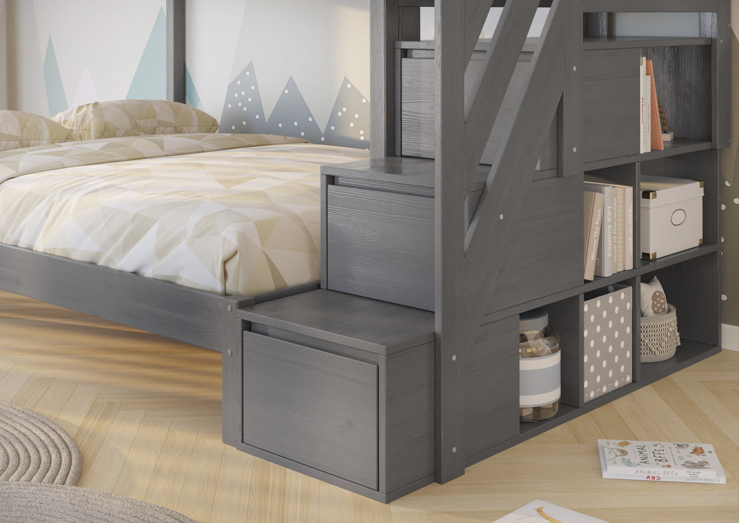 Køjeseng - TRIO Gray